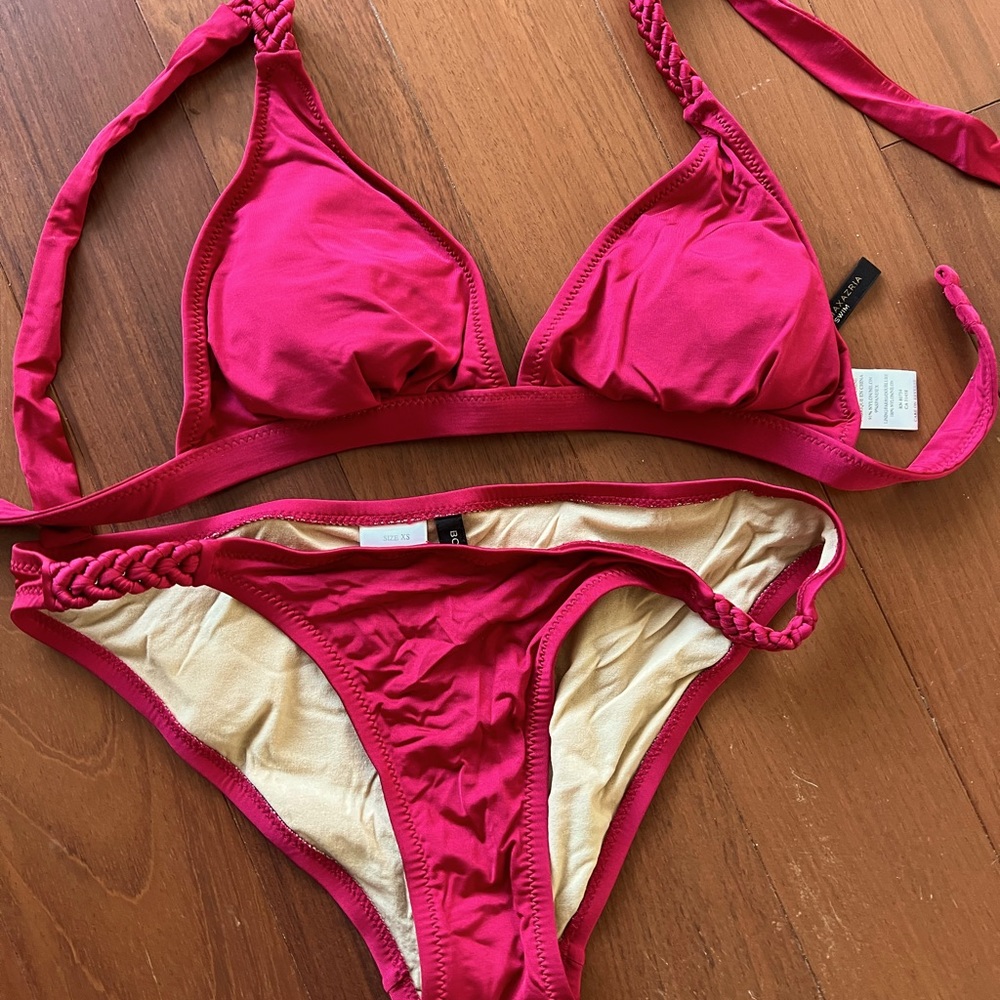 Red BCBG bikini size xs